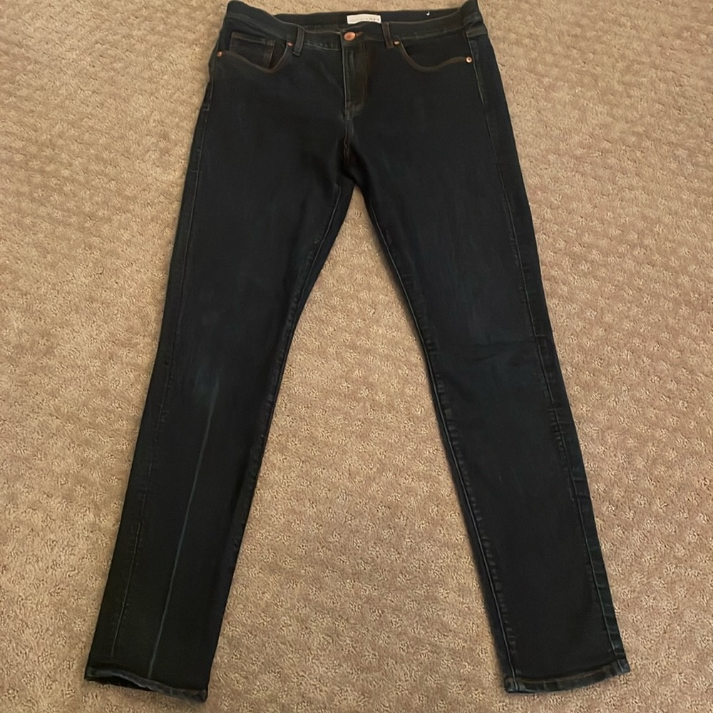 Ann Taylor Loft Dark Wash Denim Jeans 31/12T